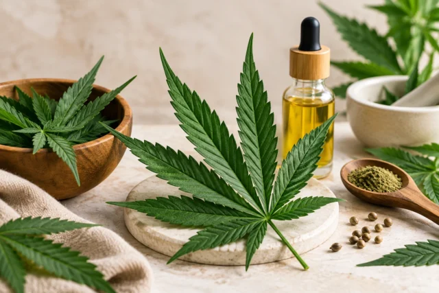 Cannabis Leaves