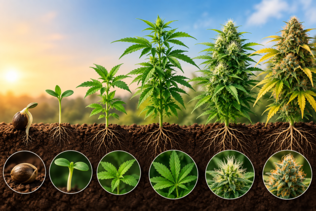 Cannabis Plant Growth Stages